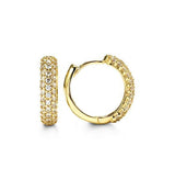 Holiday Hoops | 10k Yellow Gold