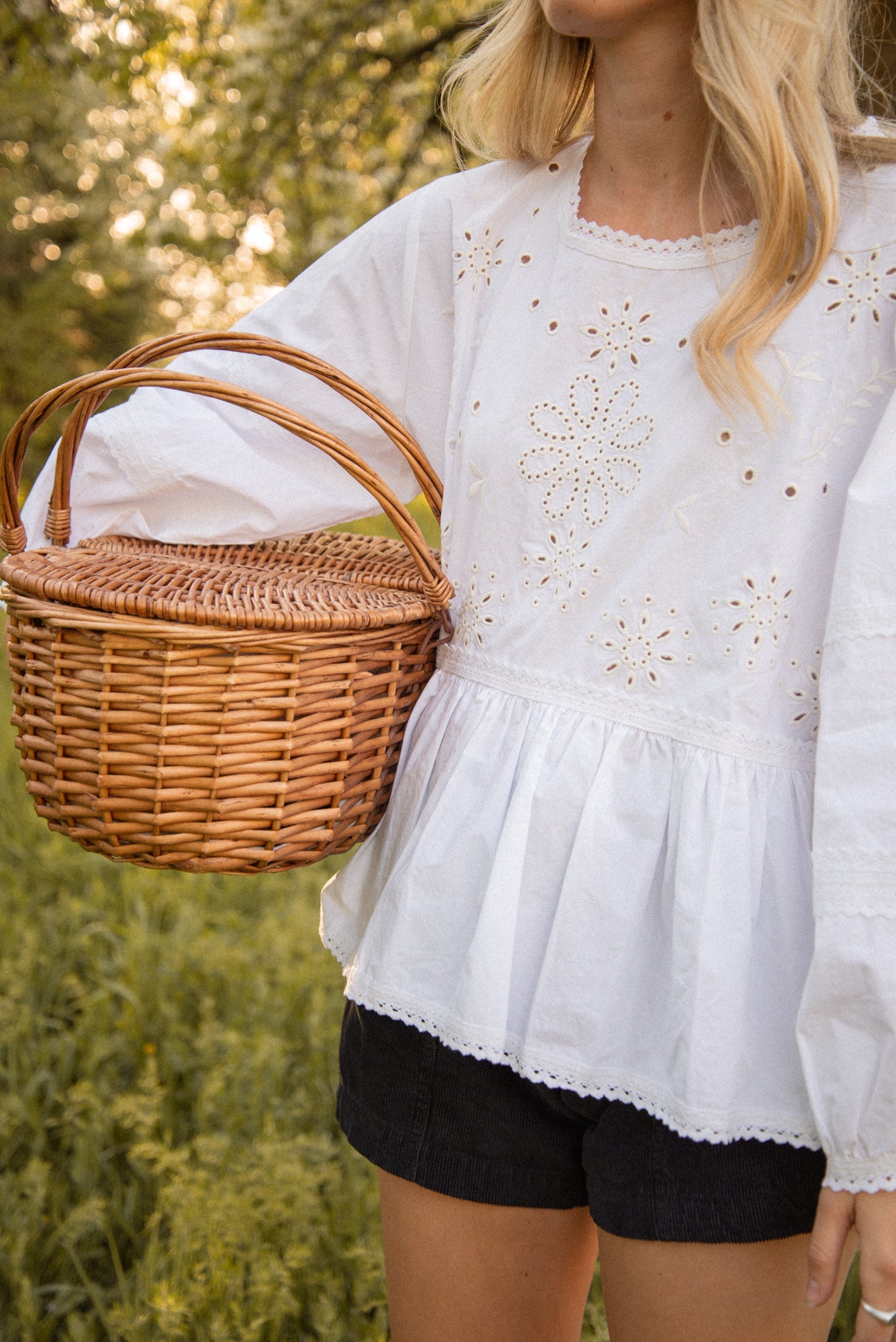 Eyelet Blouse