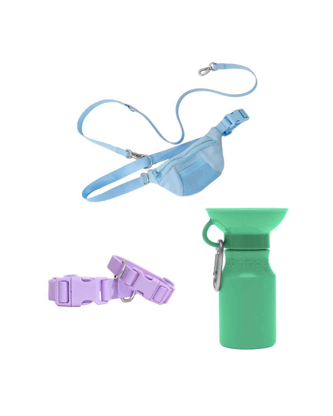 Sling Bag & Dog Bottle Set