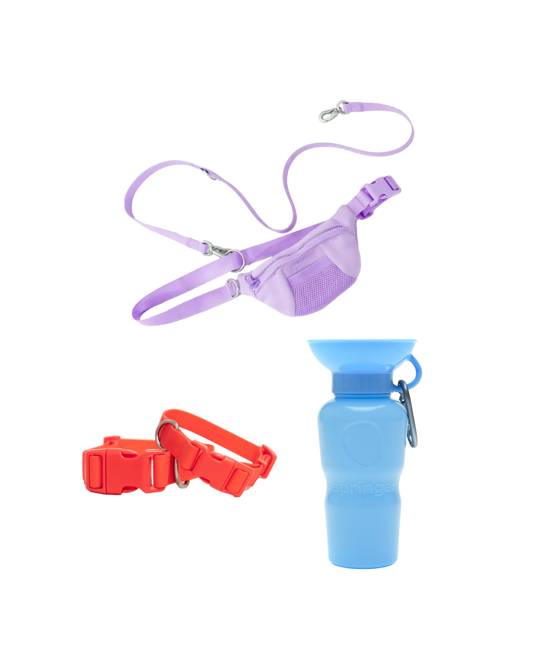 Sling Bag & Dog Bottle Set