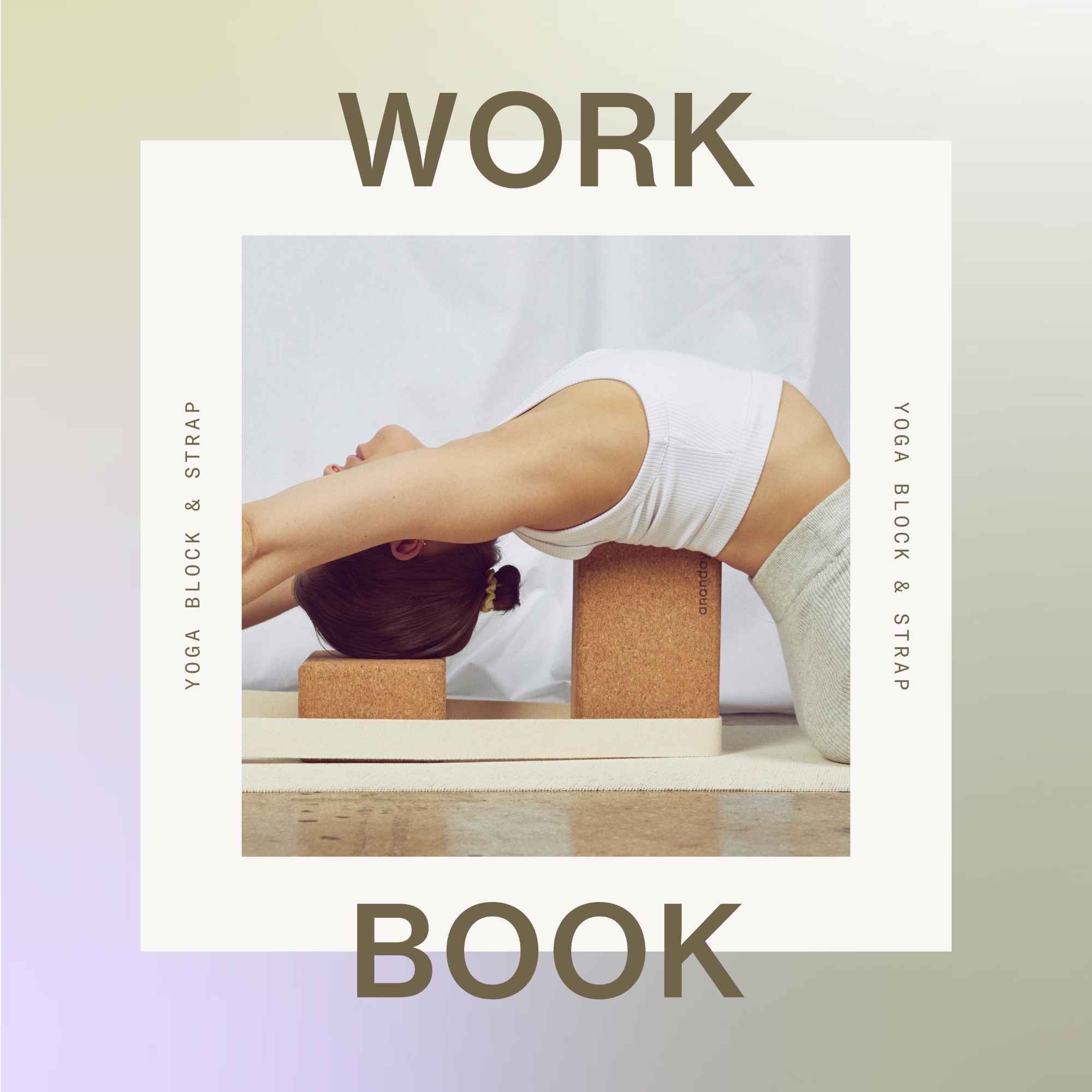 Yoga Block + Strap Set