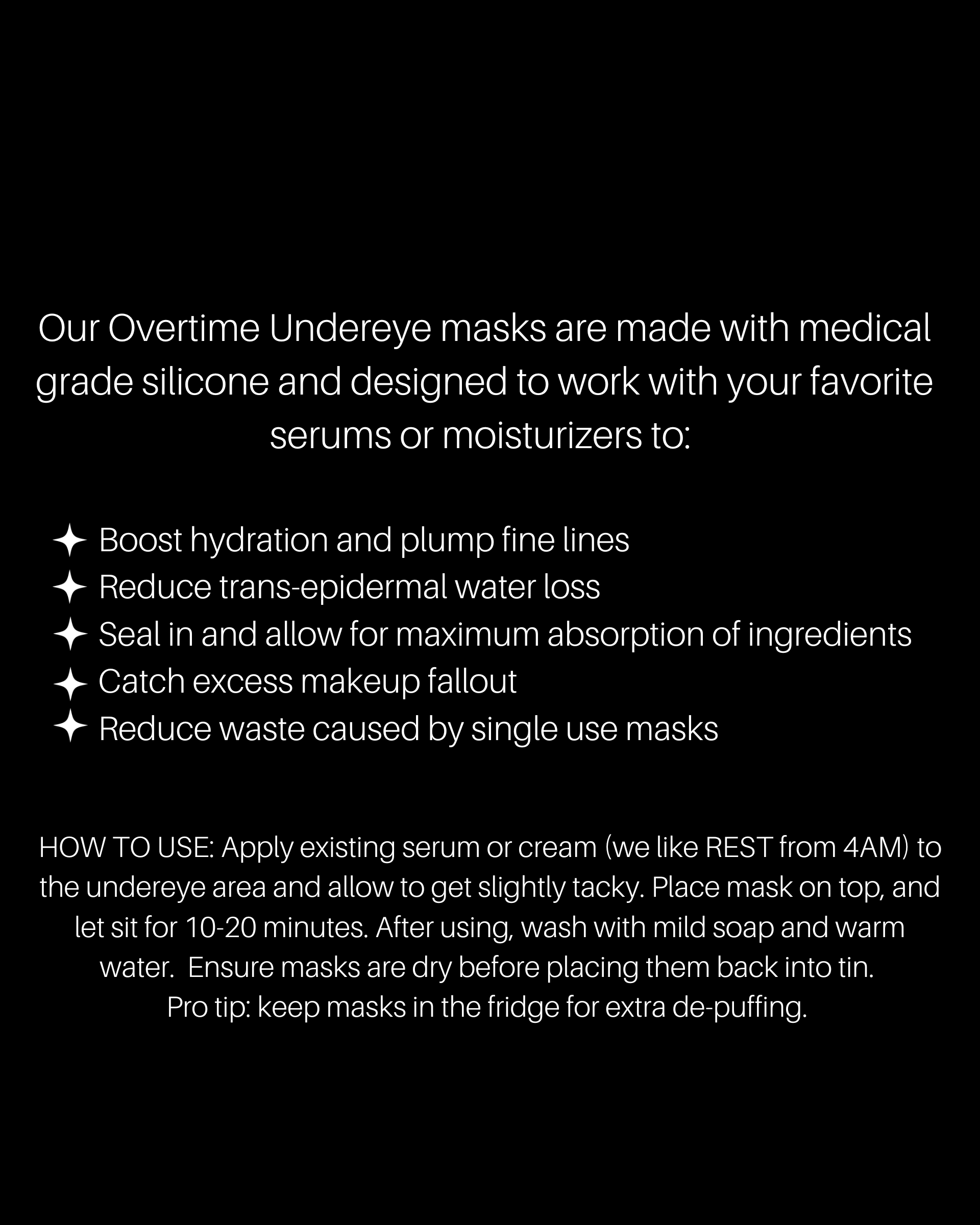 Overtime Undereye Masks