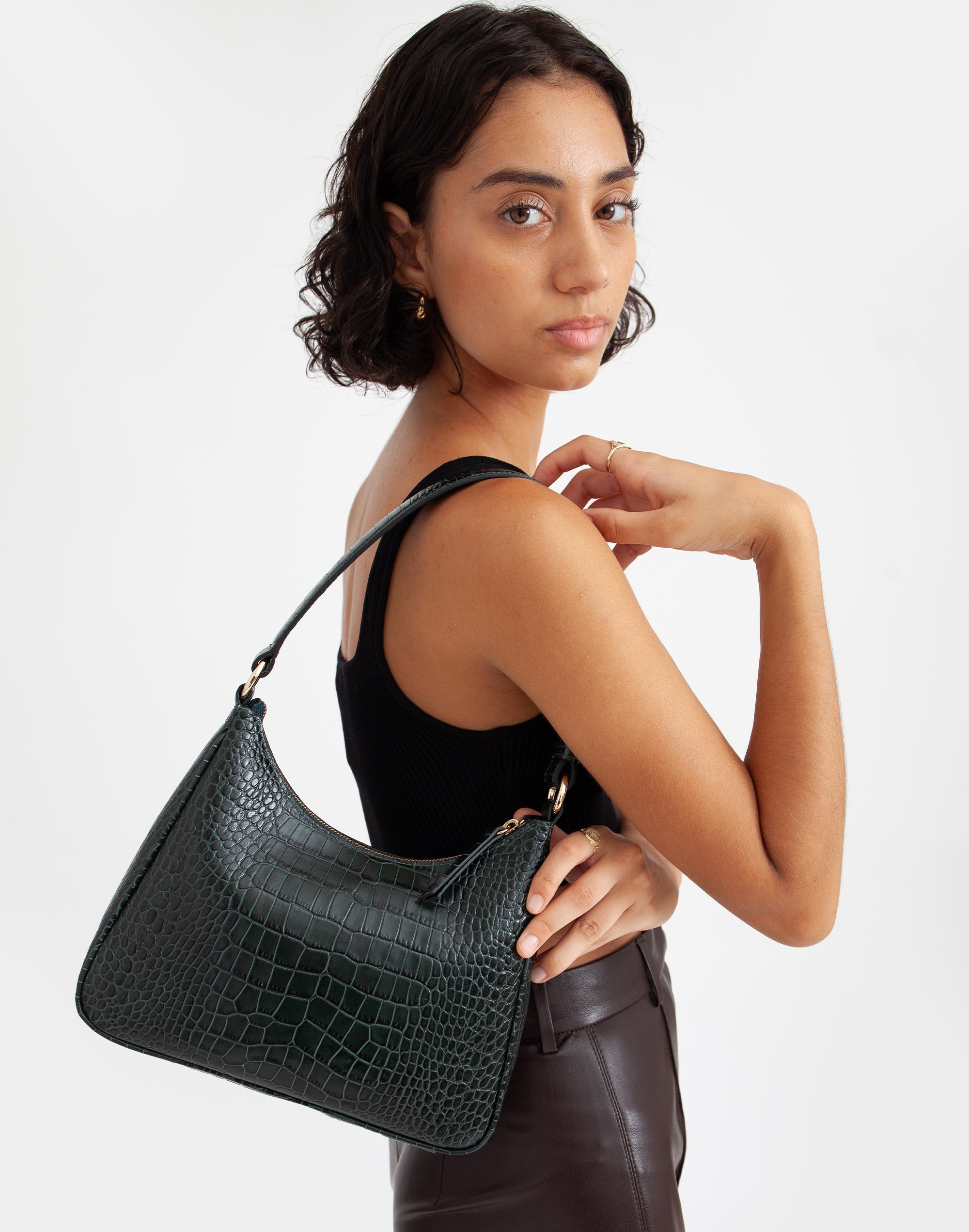 Luxe Medium Shoulder Bag