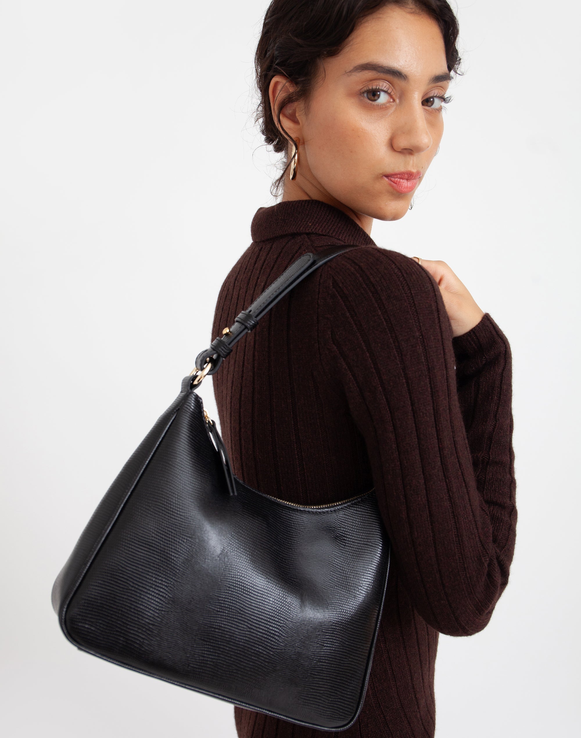 Luxe Medium Shoulder Bag