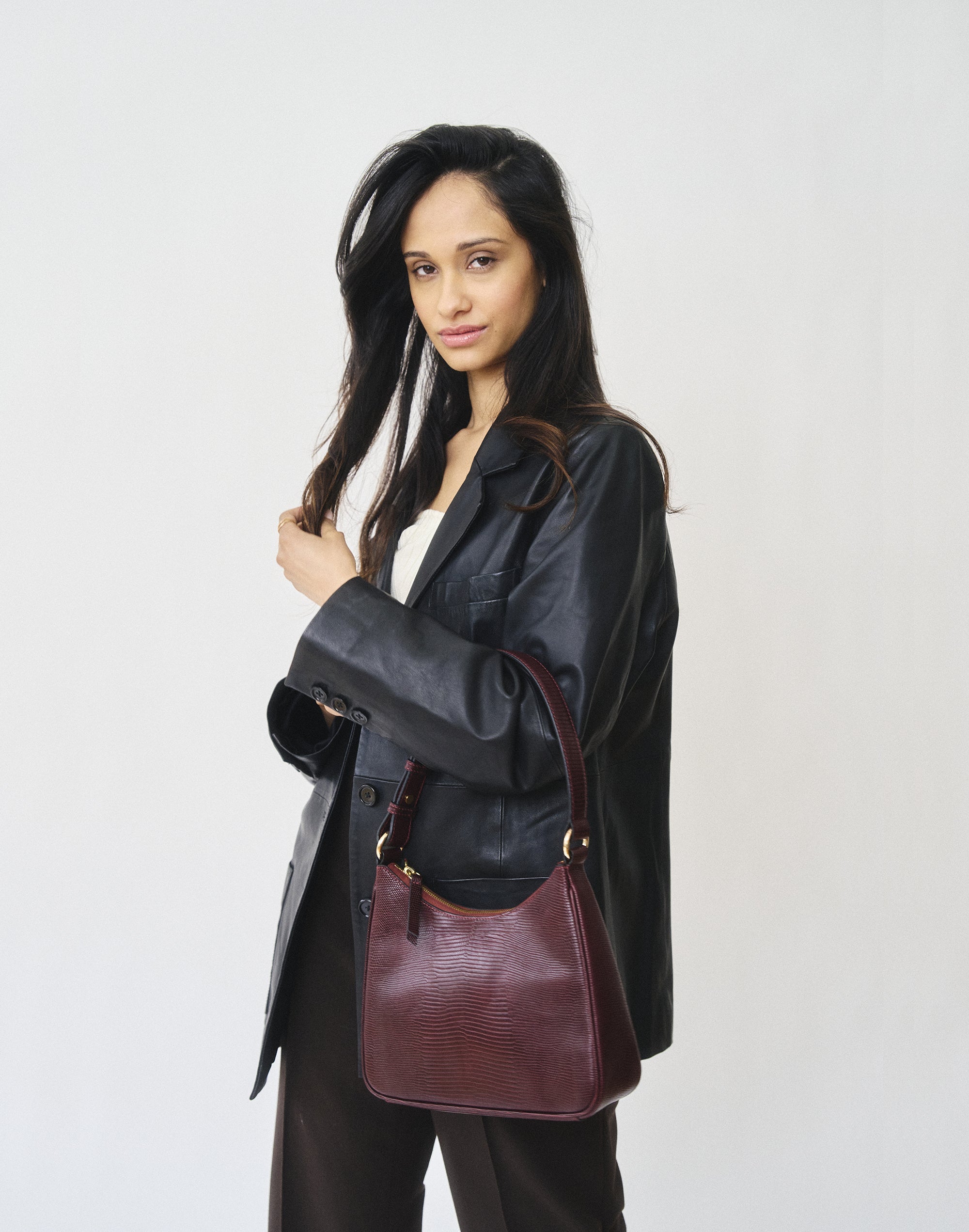 Luxe Medium Shoulder Bag