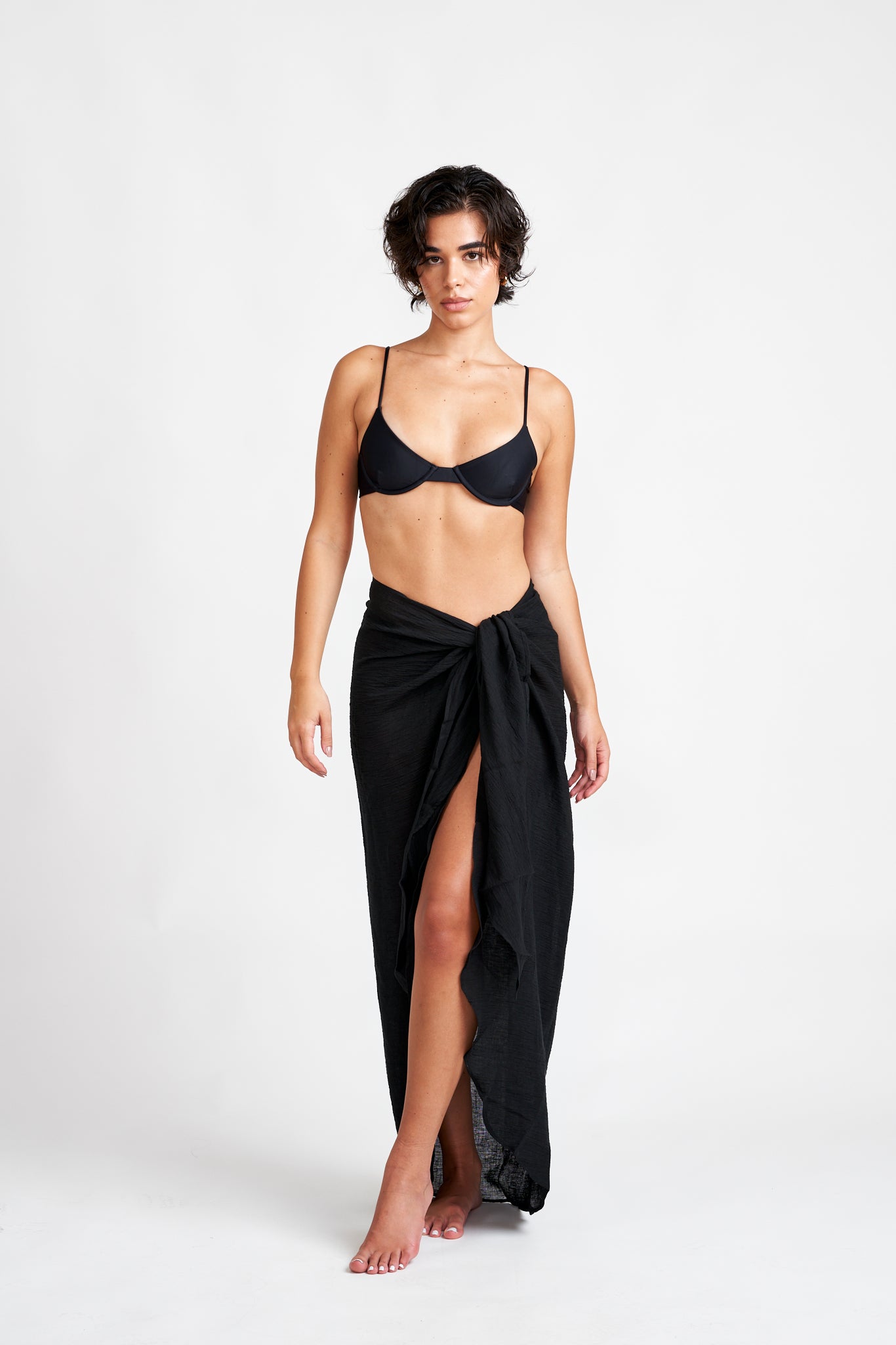 Capri Sarong | Nero