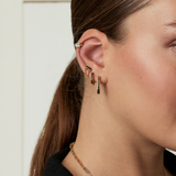 Pavé Trendsetter Hoop Earrings