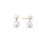 Bold Pearl Drop Earrings