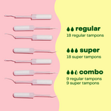 Organic Cotton Tampons