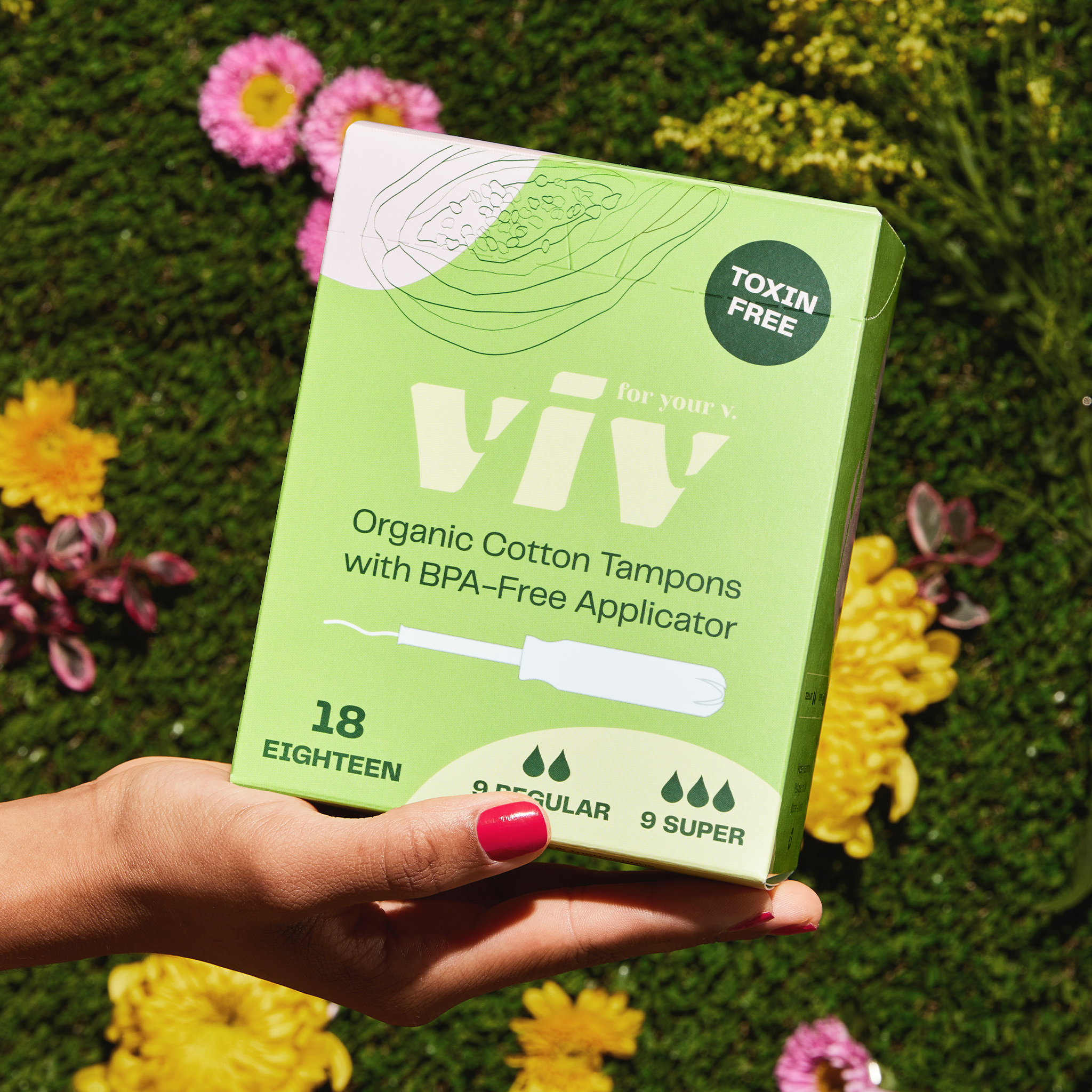 Organic Cotton Tampons