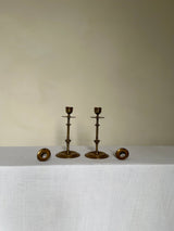 Pair of Antique Brass Candlesticks