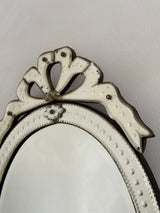 Antique Venetian Oval Mirror