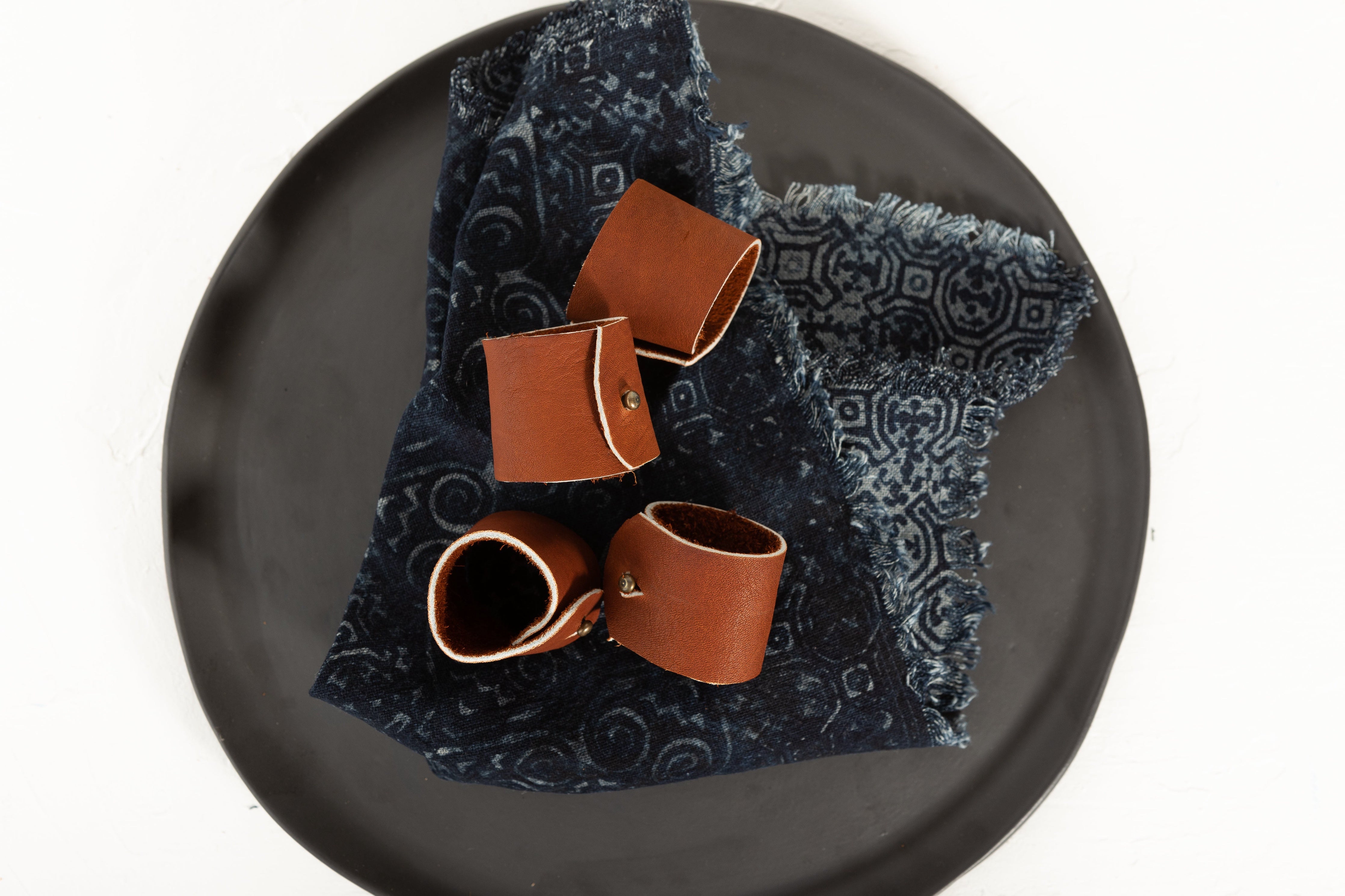 Leather Napkin Rings