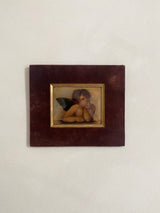 Antique Cherub Chromolithograph