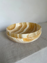 Pair of Vintage Alabaster Bowls