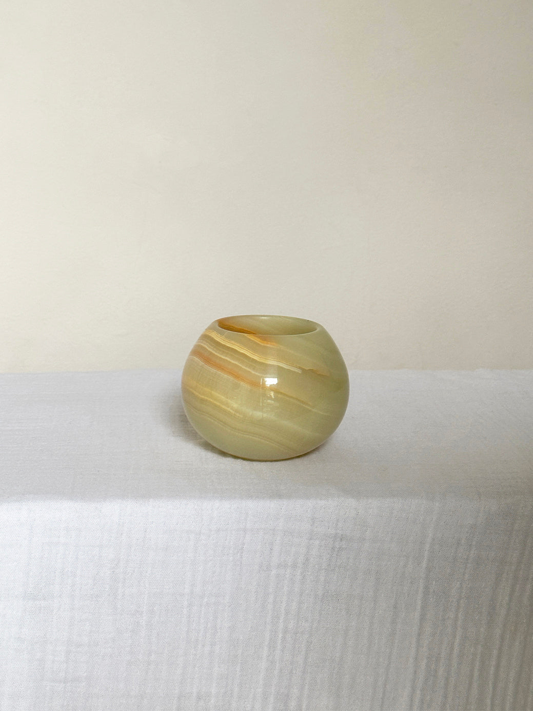 Vintage Onyx Tealight Holder