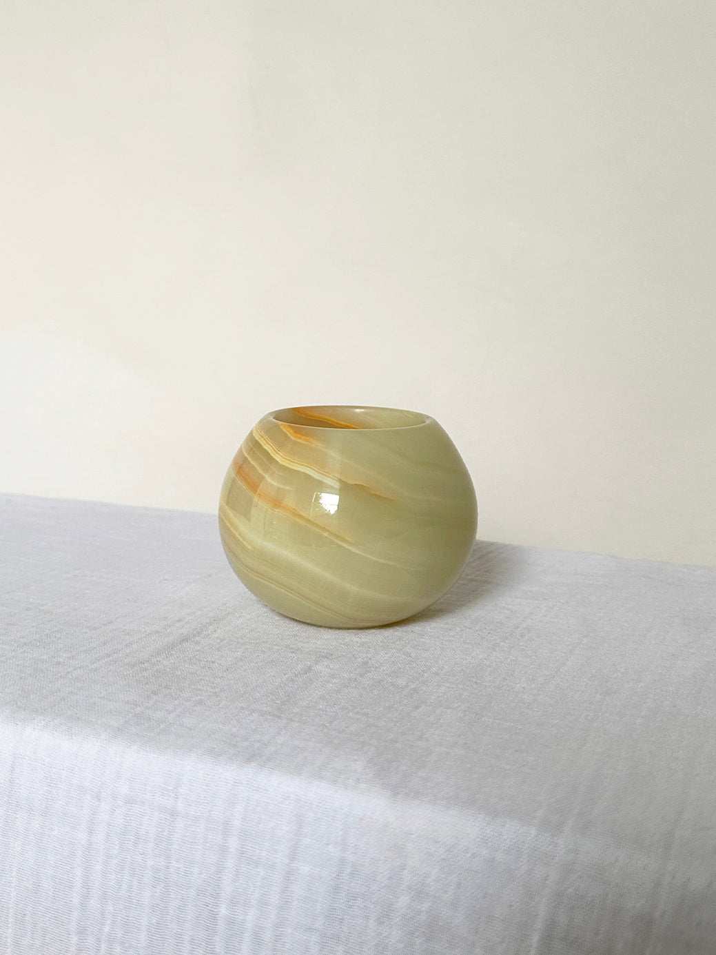 Vintage Onyx Tealight Holder