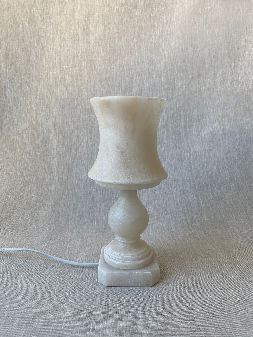 Vintage Onyx Marble Desk Lamp