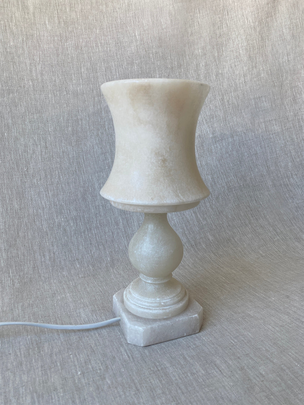 Vintage Onyx Marble Desk Lamp