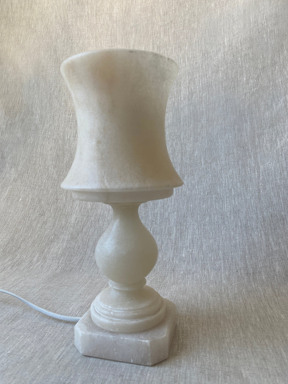 Vintage Onyx Marble Desk Lamp