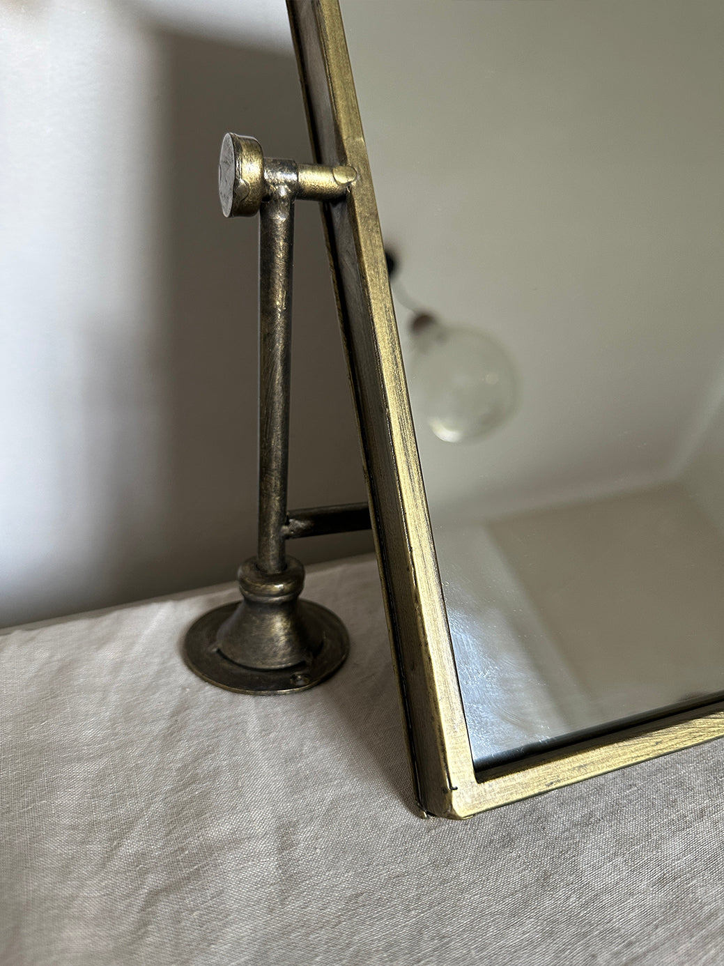 Pair of Vintage Swivel Wall Mirrors