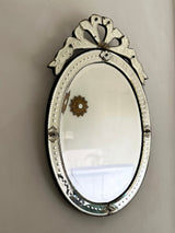 Antique Venetian Oval Mirror