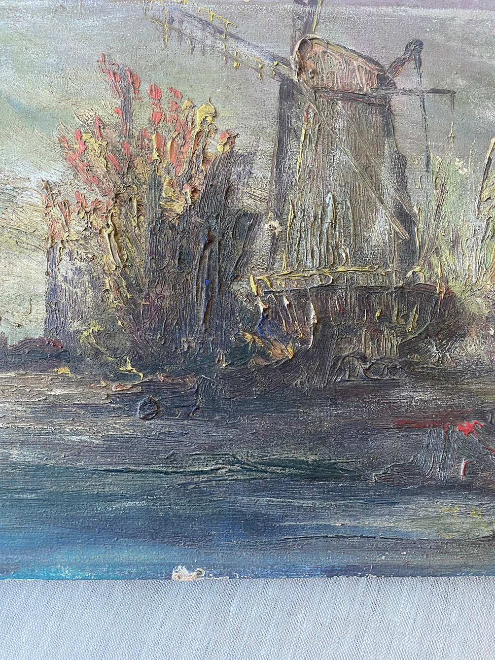 Vintage Oil Seascape Painting