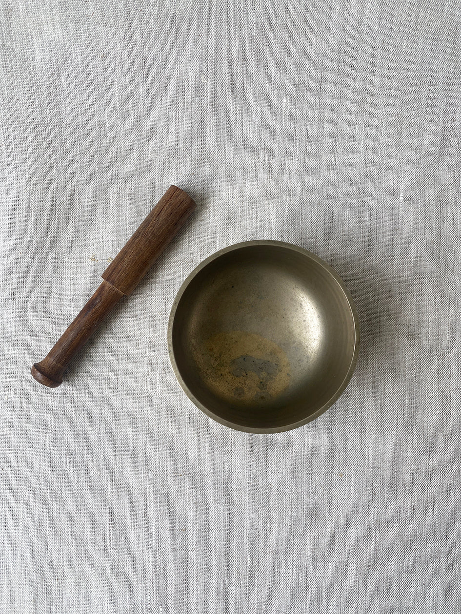 Vintage Tibetan Meditation Bowl